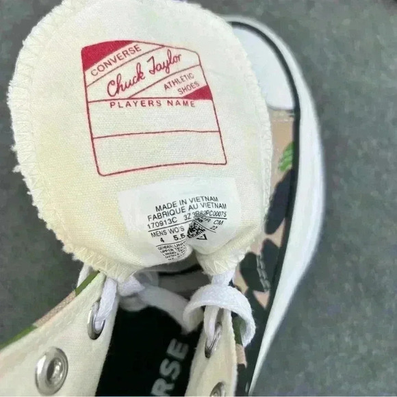 NEW CONVERSE Run Star Hike Chuck Taylor All Stat CUTE Camo & Leppard/cheetah - Picture 12 of 16